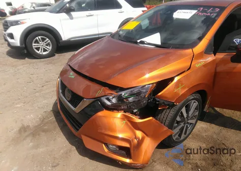 2020 Nissan Versa Sr Xtronic Cvt from USA, damaged, VIN 3N1CN8FV3LL804528